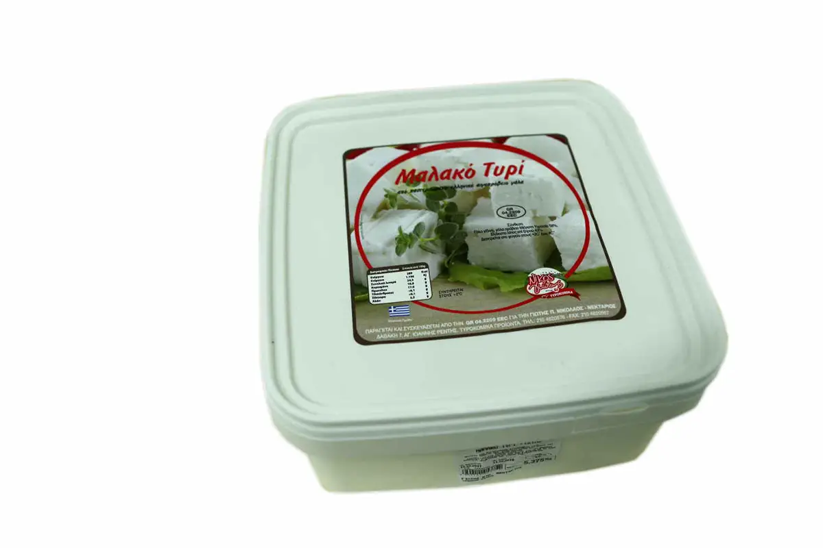 malako-tyri ΜΑΛΑΚΟ ΤΥΡΙ ΓΙΩΤΗΣ Ταπεράκι 4,5KG - Image 1